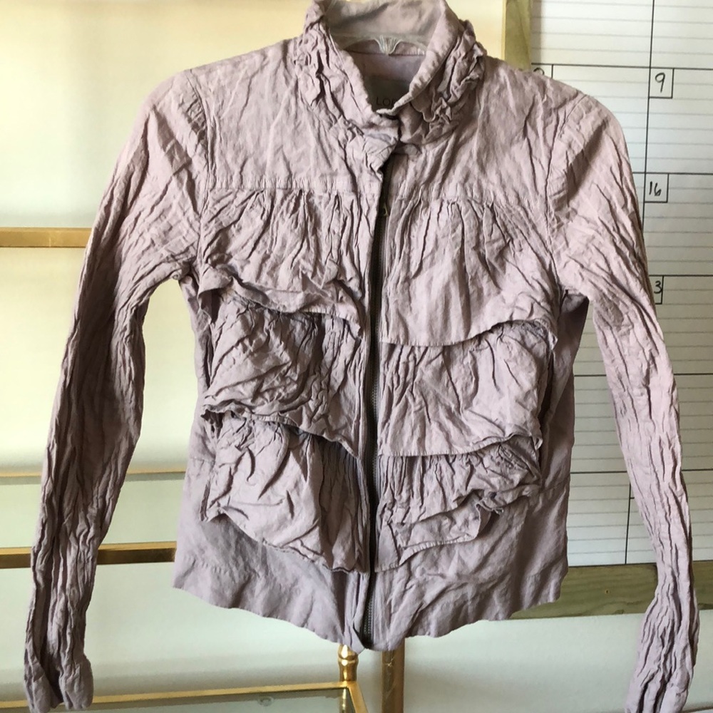 LOFT Layered Jacket - mauve